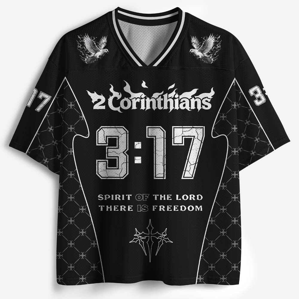 Dove Graphic Mesh Jersey
