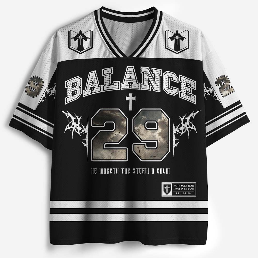 Balance in The Storm Graphic Mesh Jersey