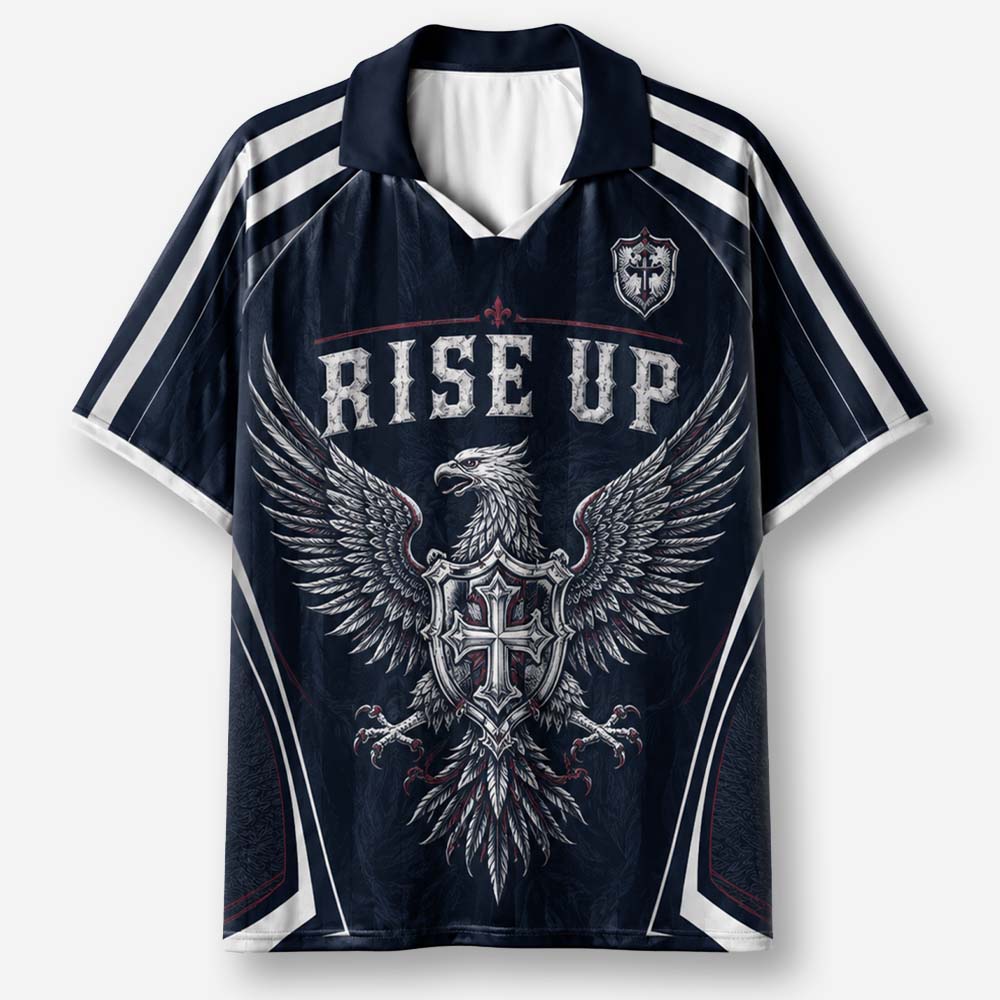 Strength Of An Eagle Graphic Collar Jersey