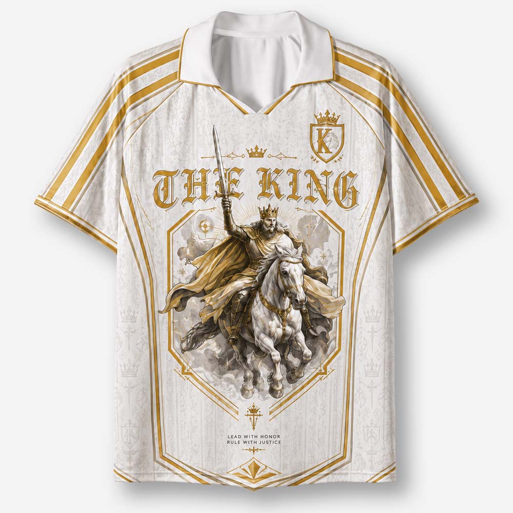 The King Graphic Collar Jersey