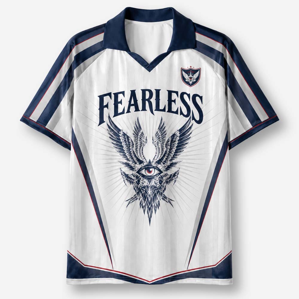 Fearless Eye Wing Graphic Collar Jersey
