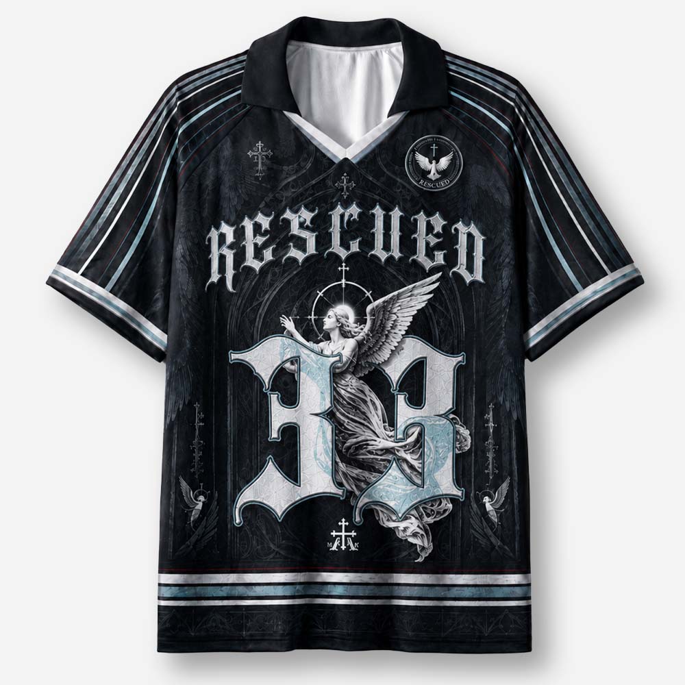 Angel Graphic Collar Jersey