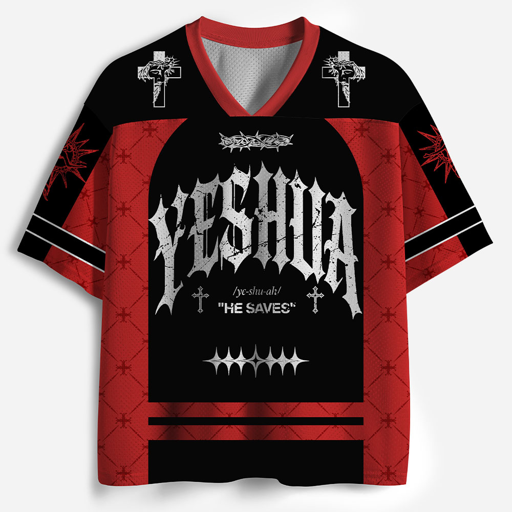 Rescue Message Graphic Mesh Jersey