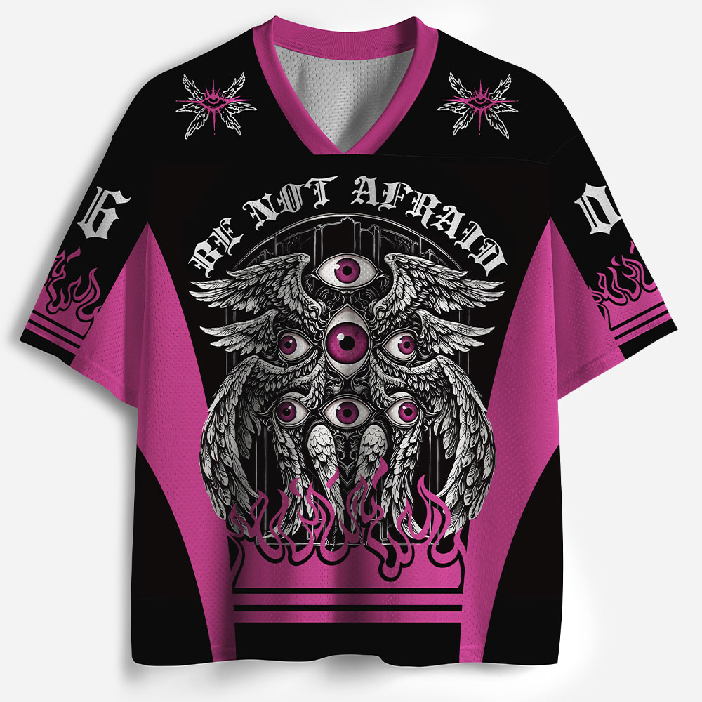 Fearless Eye Wing Graphic Mesh Jersey
