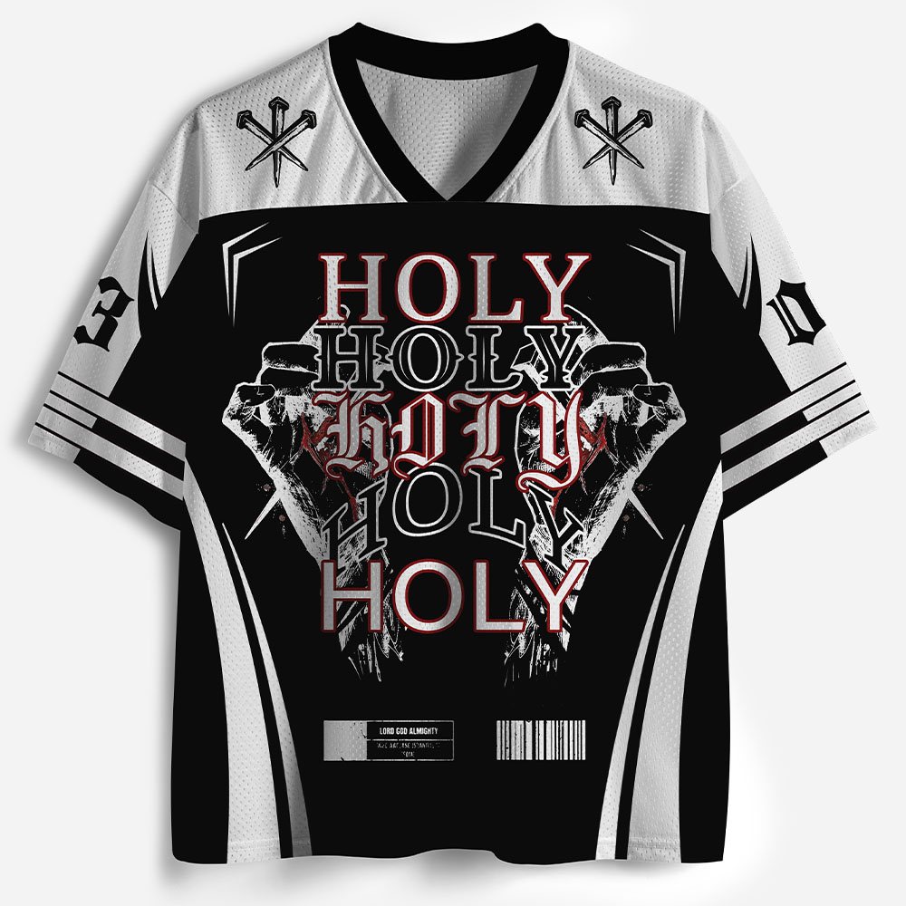 Threefold Praise Graphic Mesh Jersey