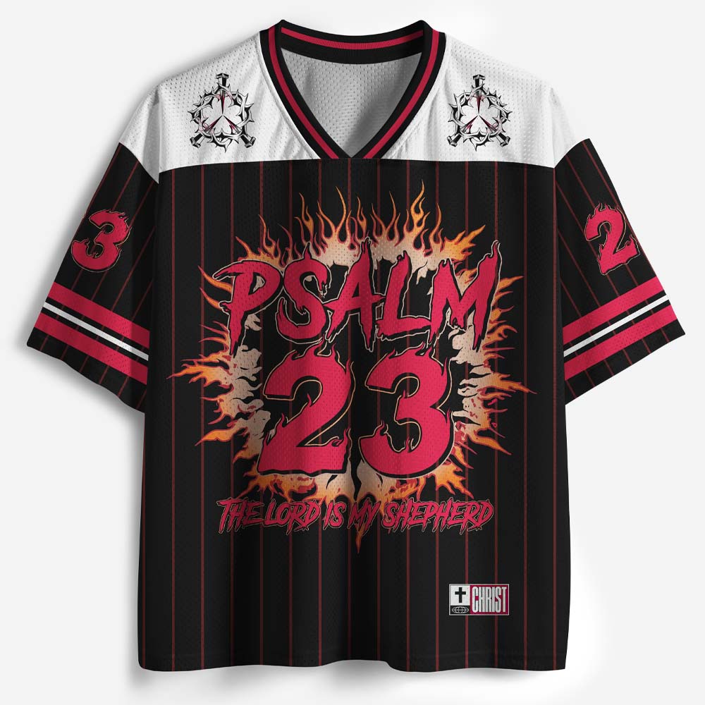 Flame 23 Graphic Mesh Jersey
