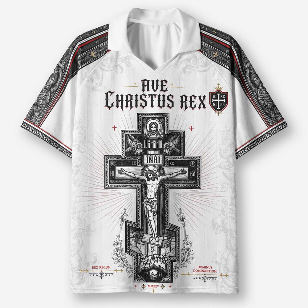 Ornate Relic Graphic Collar Jersey