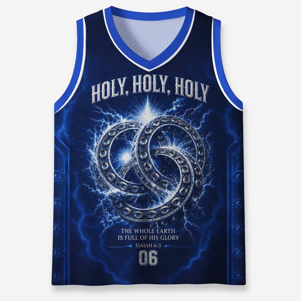 Radiant Eye Graphic Mesh Jersey Tank Top