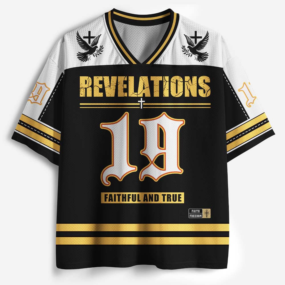 White Horse Rider Graphic Mesh Jersey
