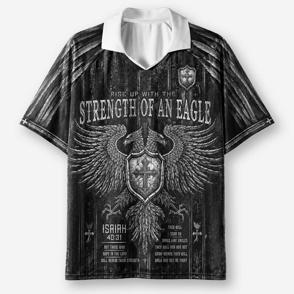 Strength Of An Eagle Graphic Collar Jersey