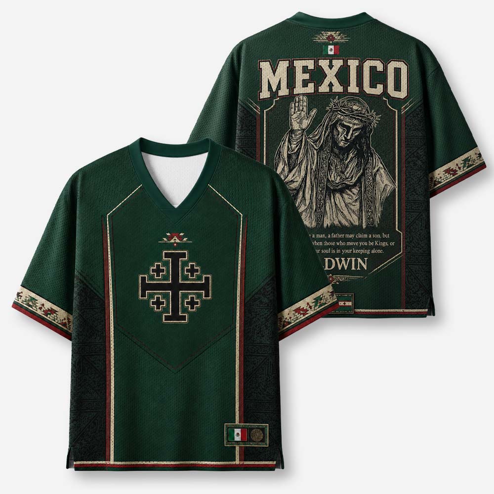 Masked King Graphic Mesh Jersey