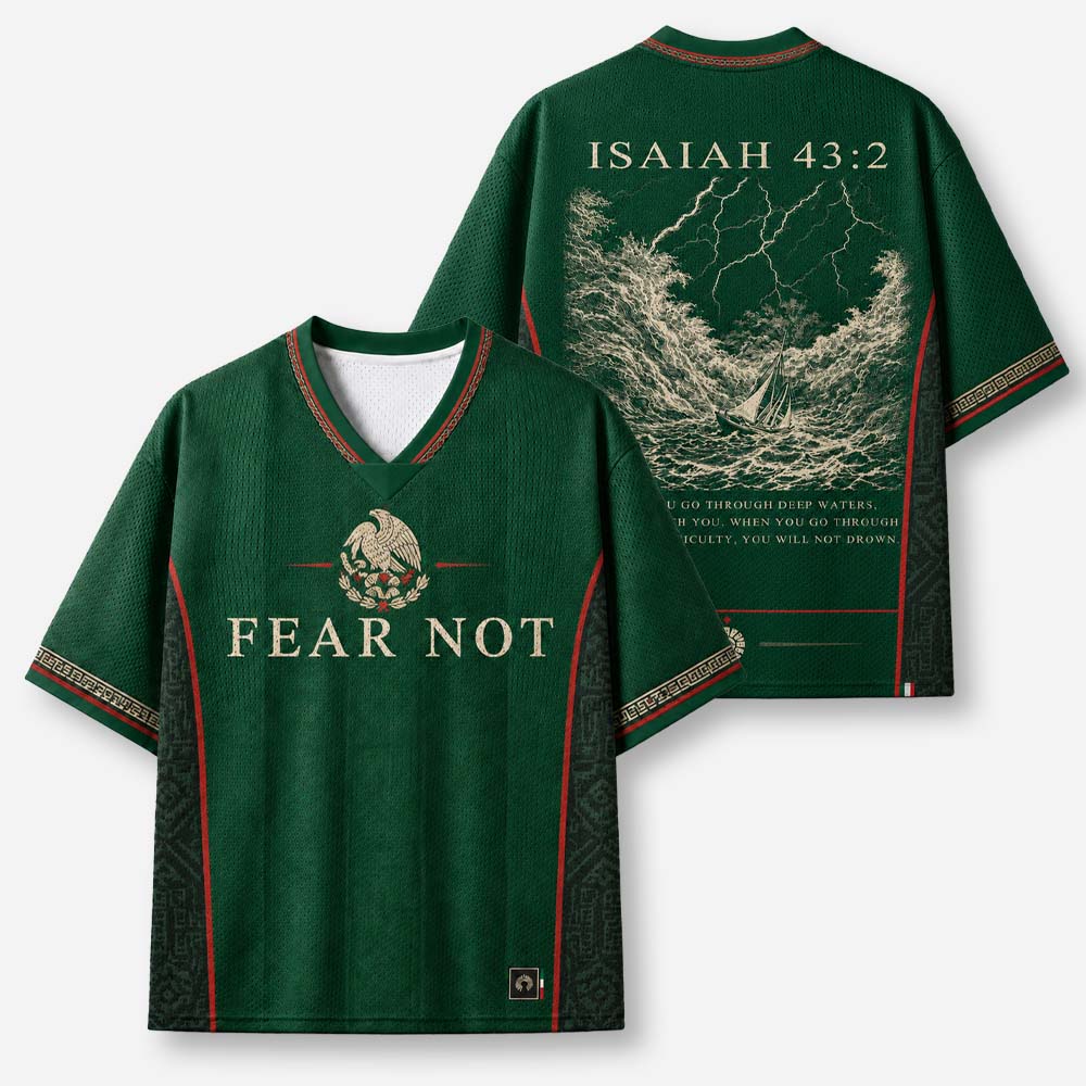 Fearless Graphic Mesh Jersey