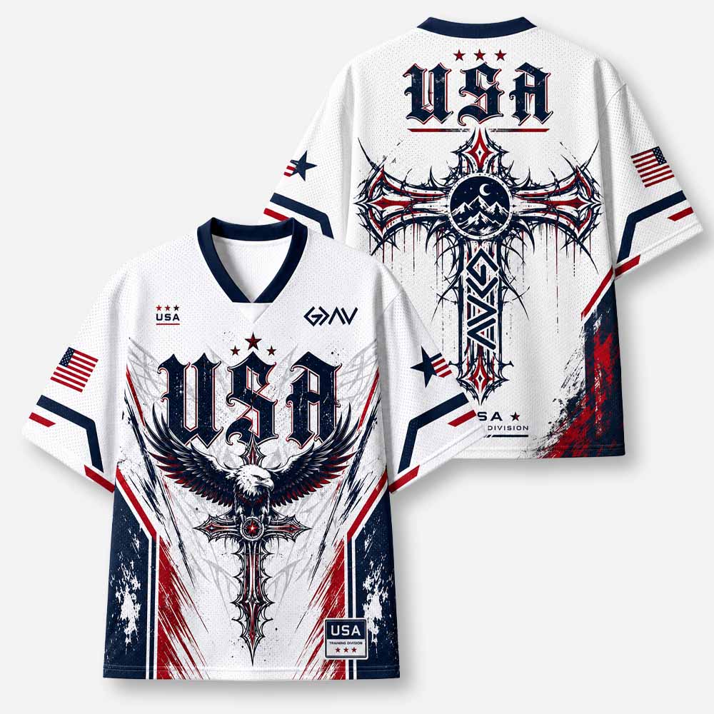 Mountain Crest Graphic Mesh Jersey