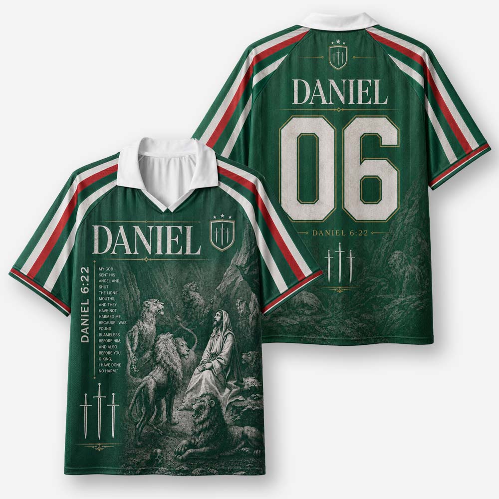 Lions Den Graphic Collar Jersey