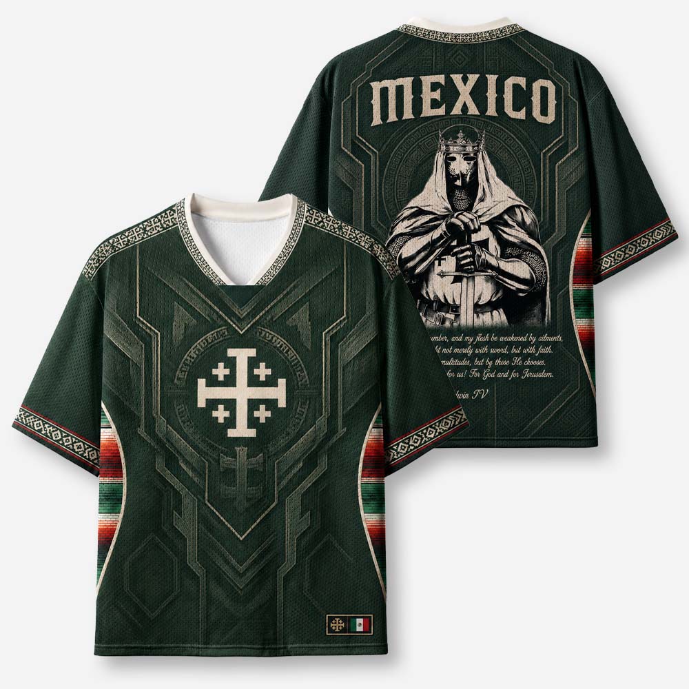 Masked King Graphic Mesh Jersey