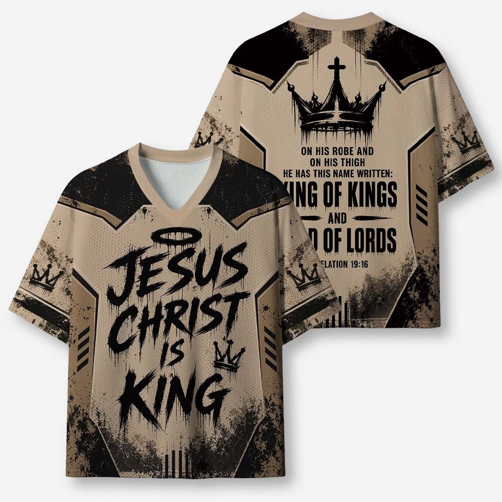 Crown Statement Graphic Mesh Jersey
