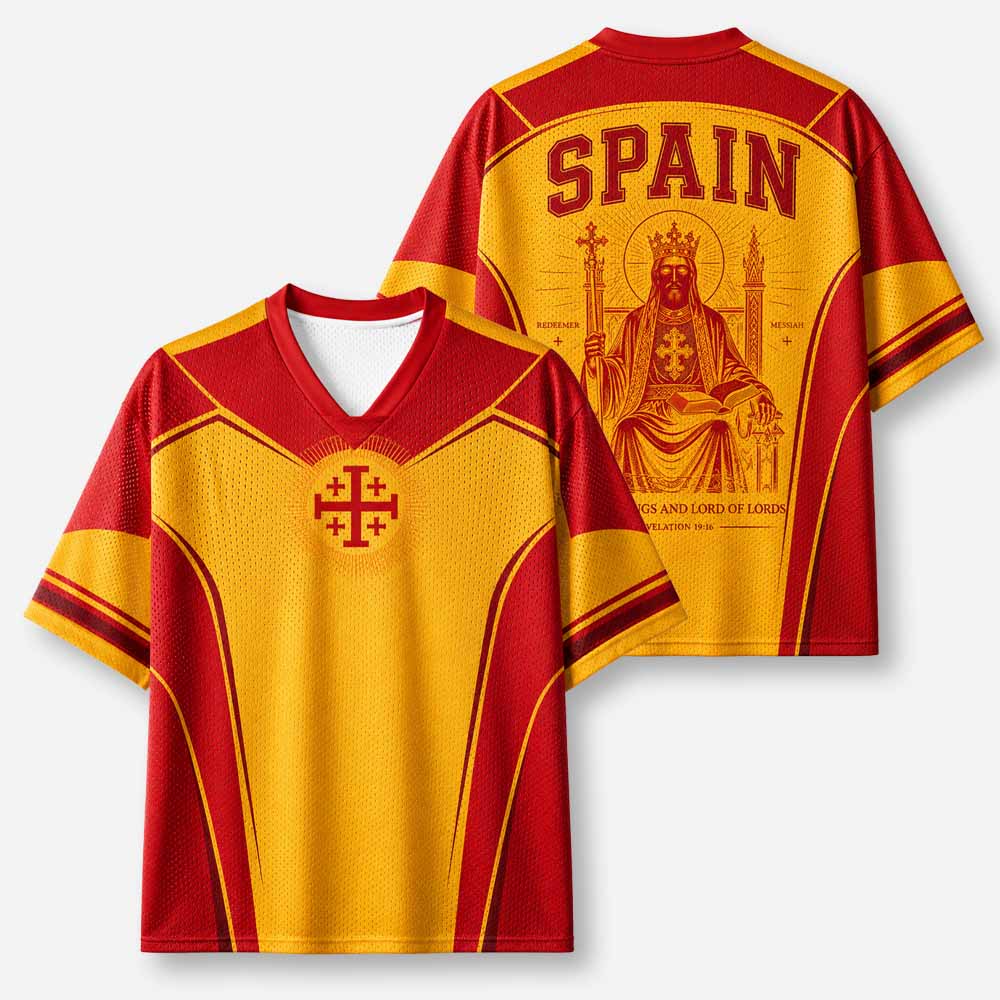 Throned King Graphic Mesh Jersey