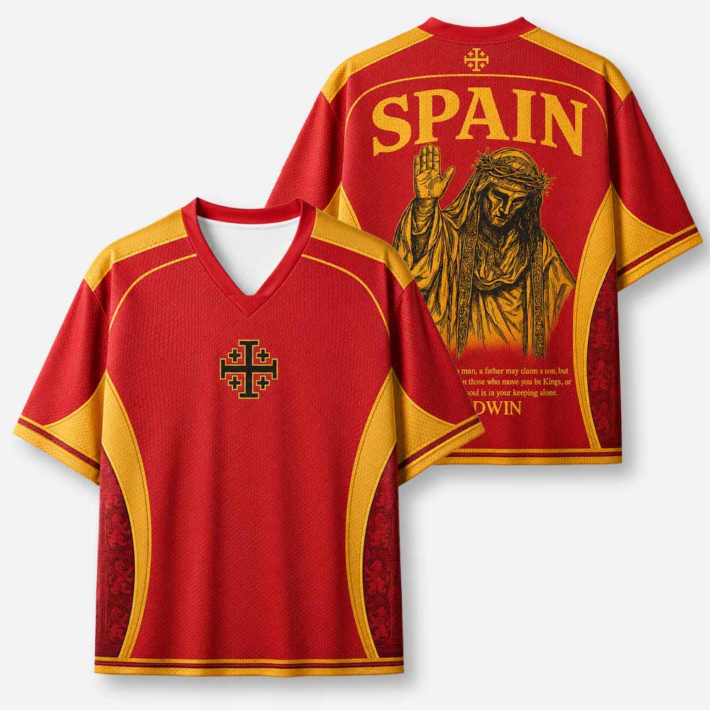 Masked King Graphic Mesh Jersey