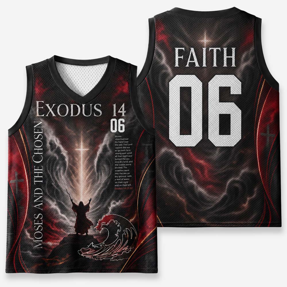 Parted Waters Graphic Mesh Jersey Tank Top
