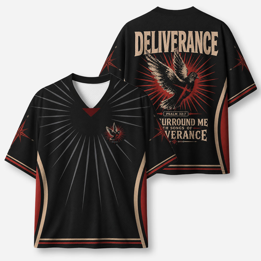 Rescue Dove Graphic Mesh Jersey