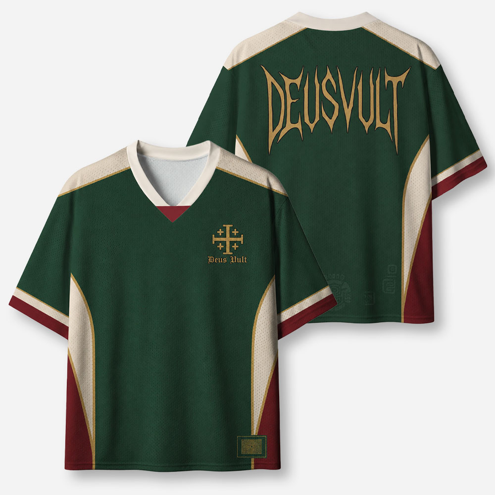 Masked King Graphic Mesh Jersey