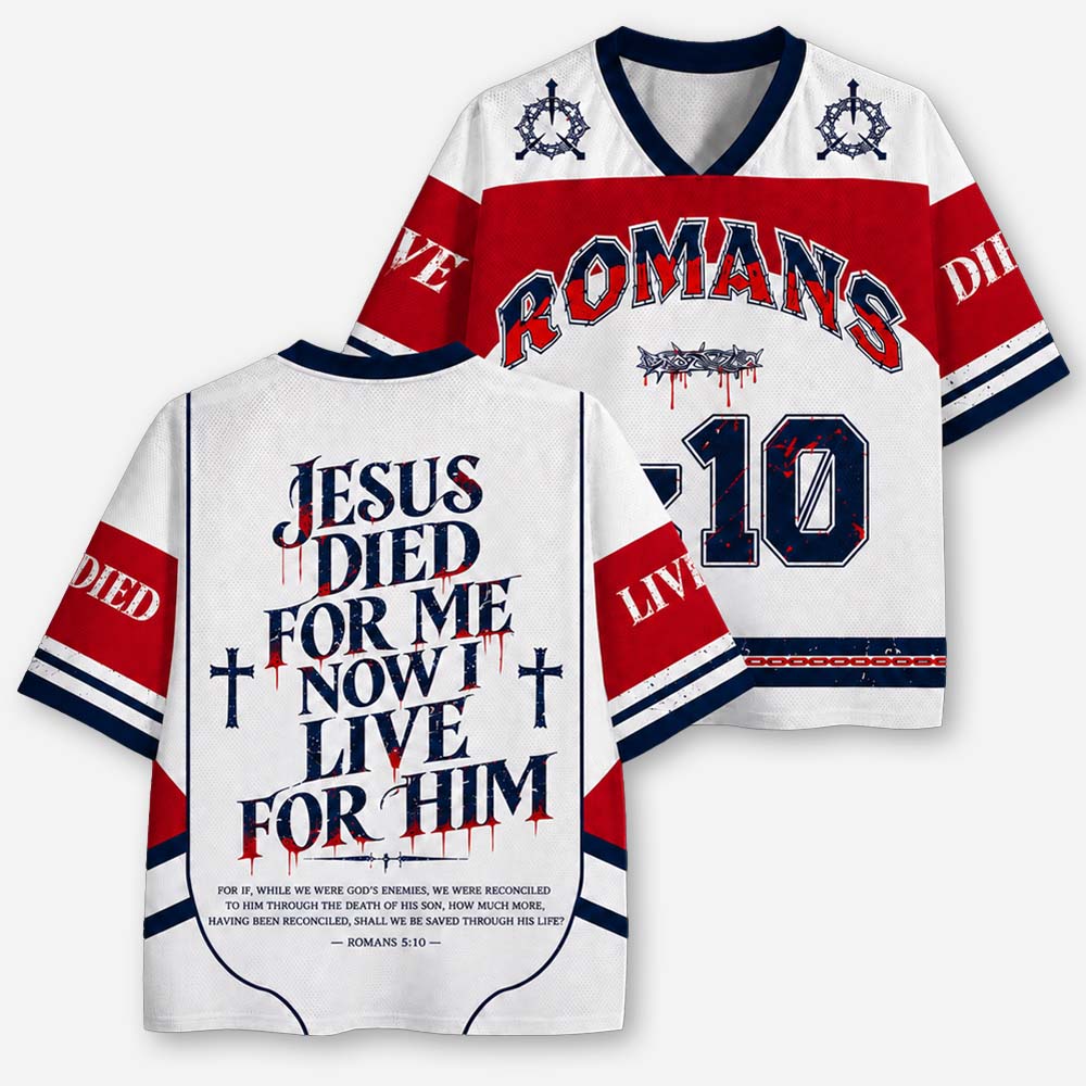 Restored Life Graphic Mesh Jersey