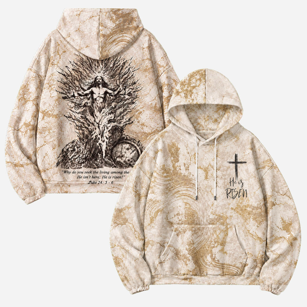 Rising Light All Over Print Scuba Hoodie