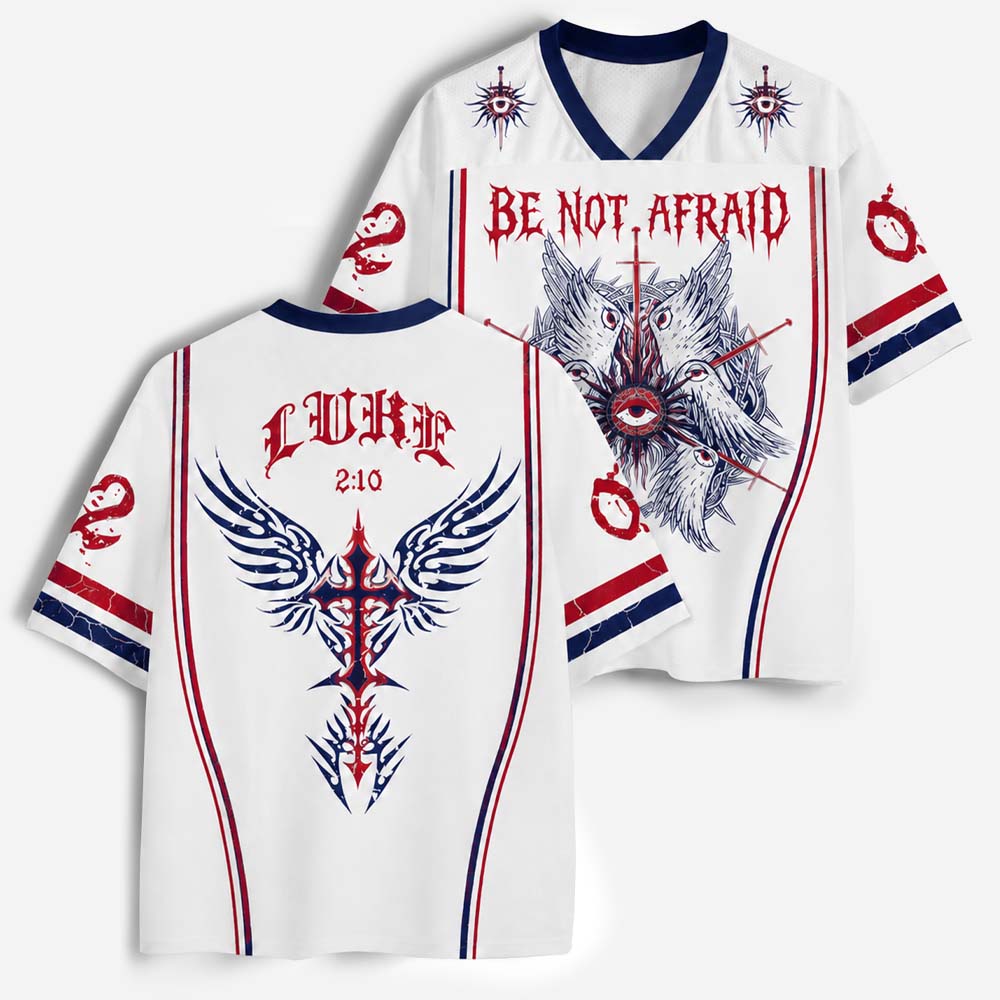 Fearless Wing Graphic Mesh Jersey