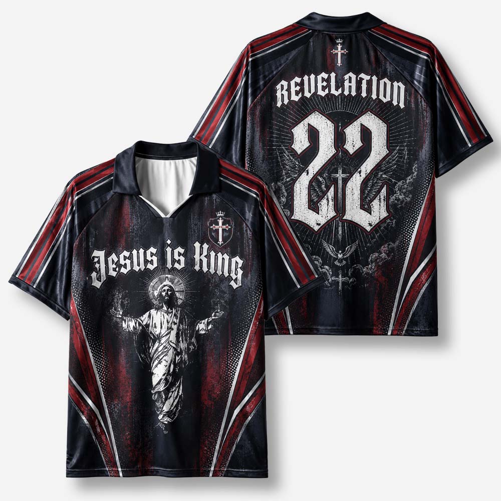 Crown Statement Graphic Collar Jersey