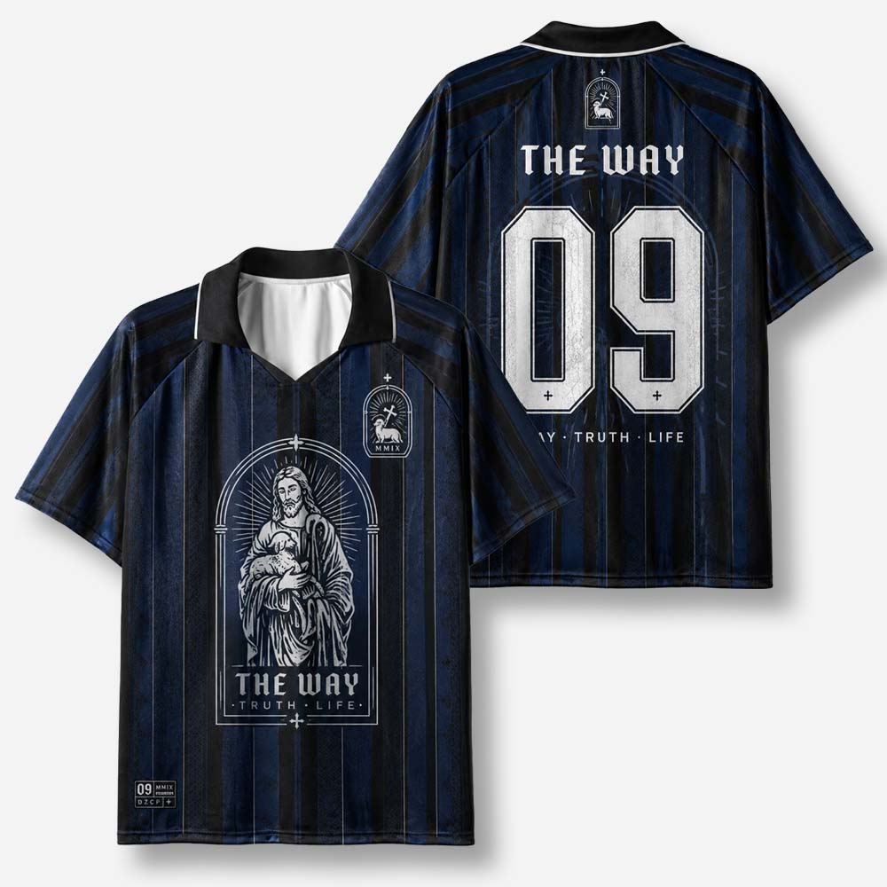 Way of Life Graphic Collar Jersey
