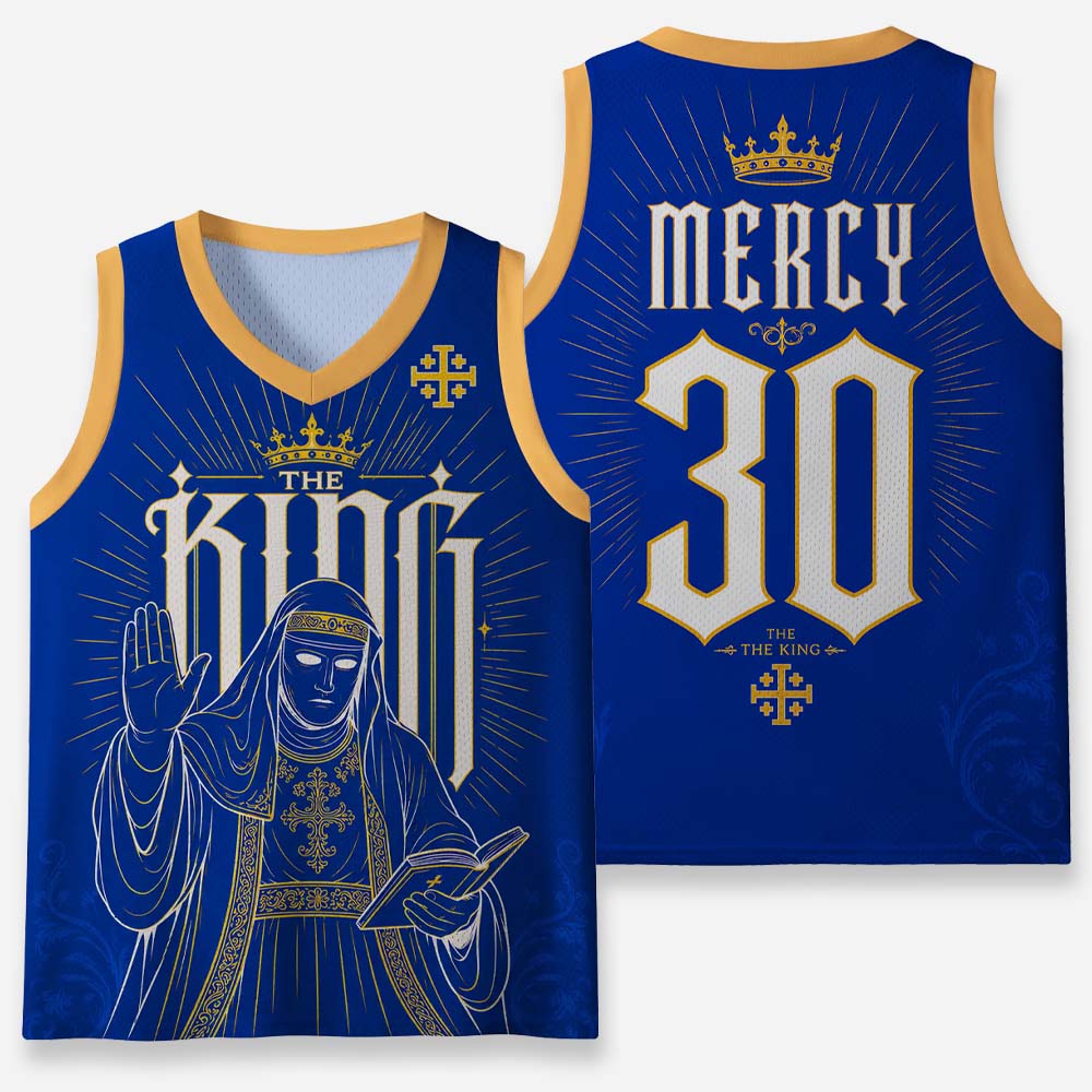 The King Graphic Mesh Jersey Tank Top
