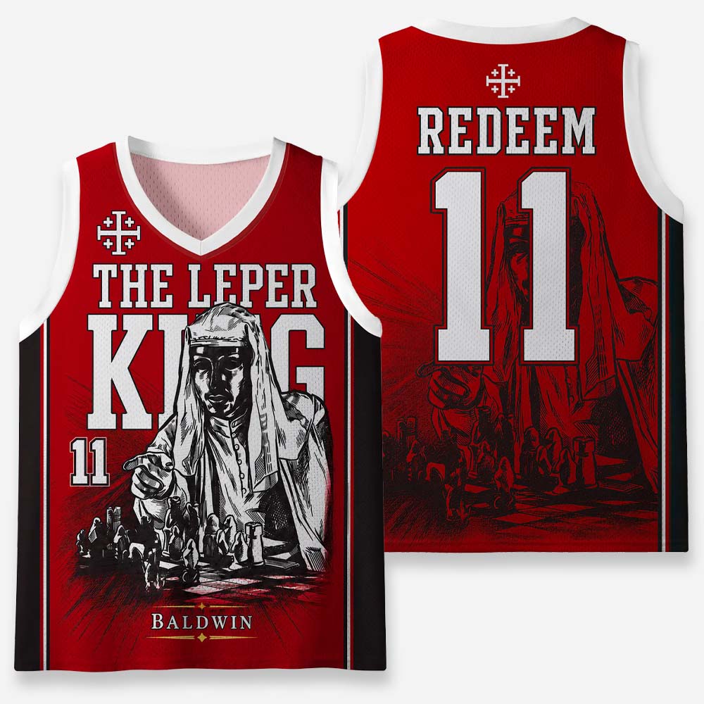 Masked King Graphic Mesh Jersey Tank Top