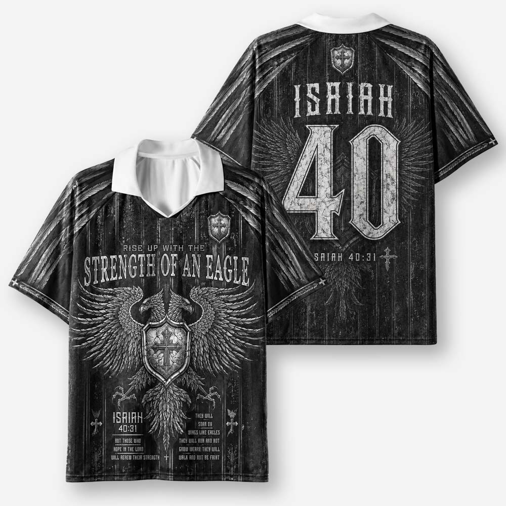 Strength Of An Eagle Graphic Collar Jersey