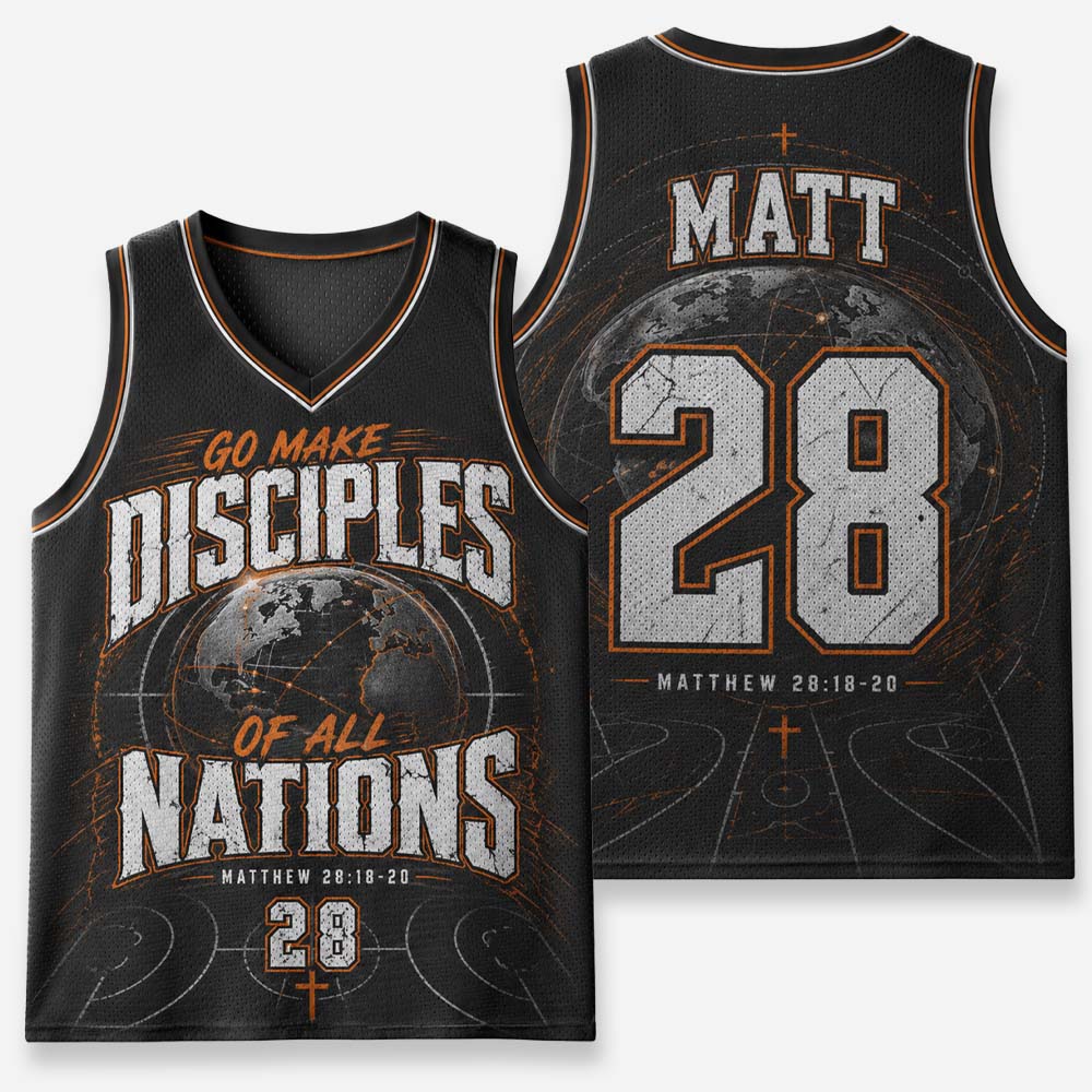 All Nations Graphic Mesh Jersey Tank Top