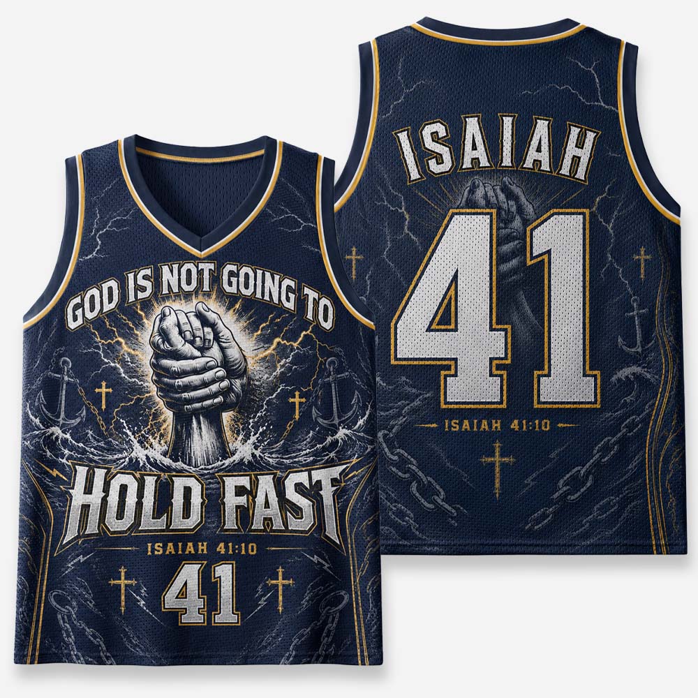 Hold Fast Graphic Mesh Jersey Tank Top