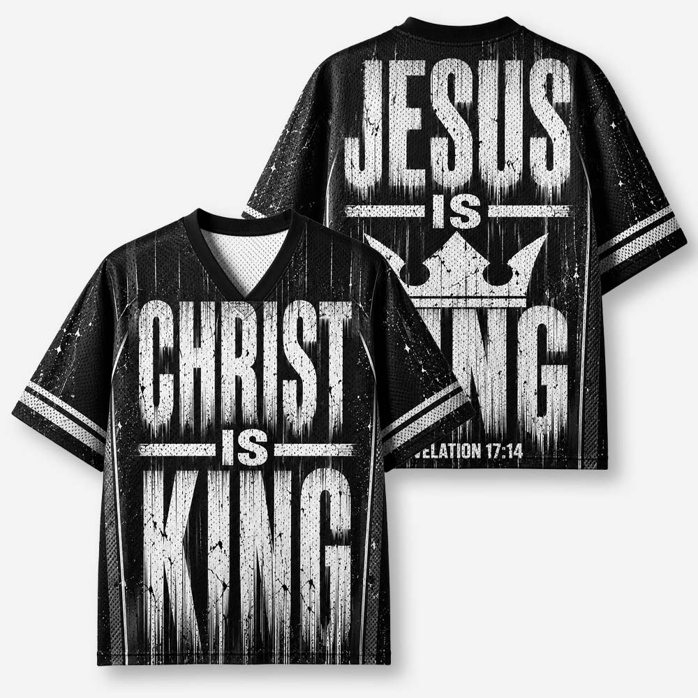 Crown Statement Graphic Mesh Jersey