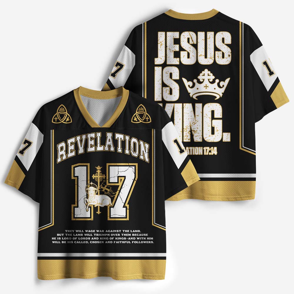 Crown Statement Graphic Mesh Jersey