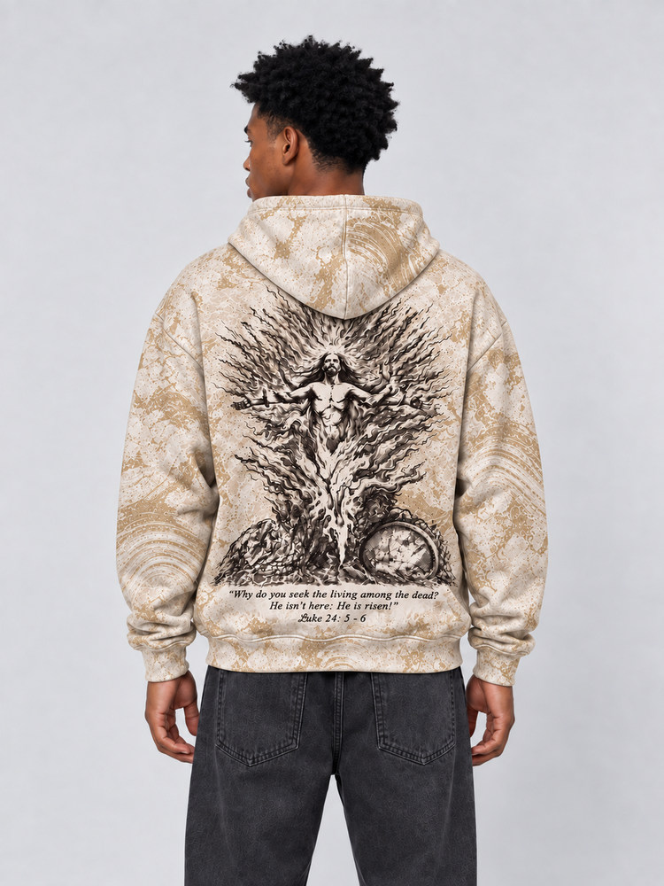 Rising Light All Over Print Scuba Hoodie