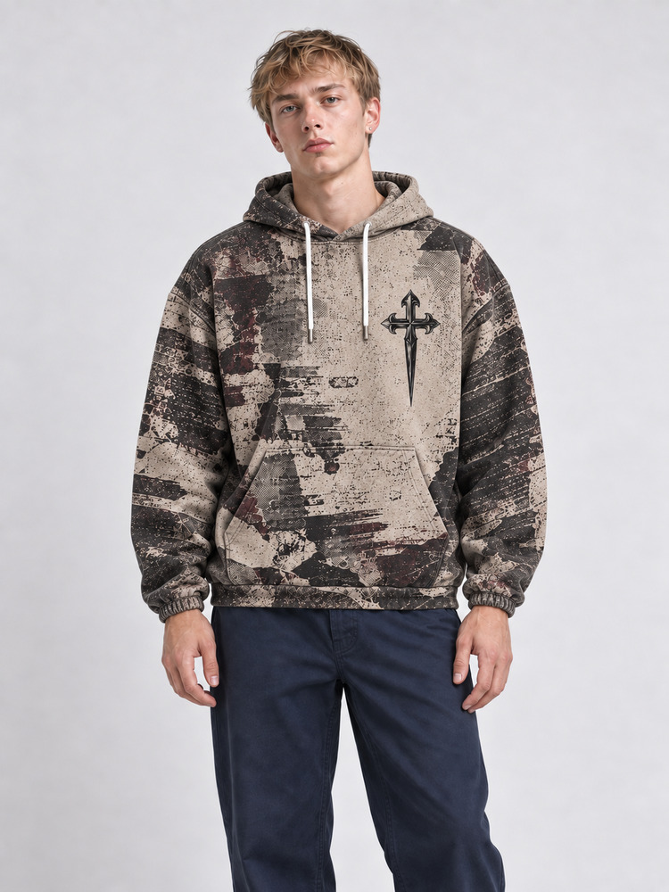 Rising Light All Over Print Scuba Hoodie