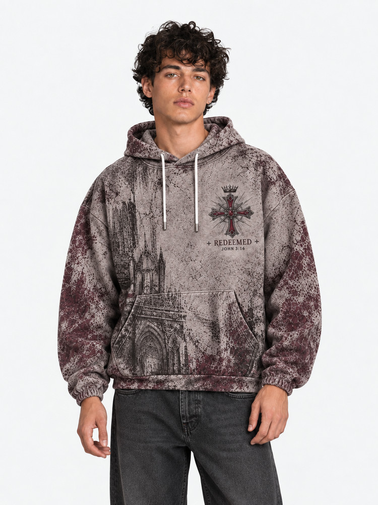 Angel Rescue All Over Print Scuba Hoodie