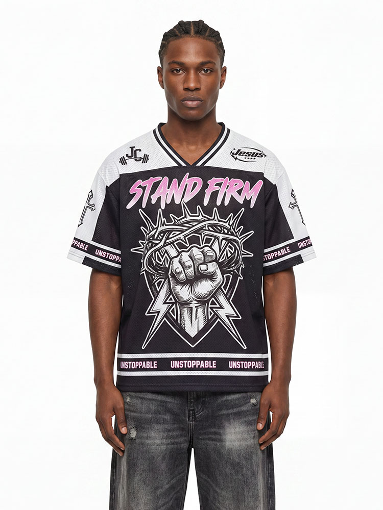 Enduring Strength Wrestle Graphic Mesh Jersey