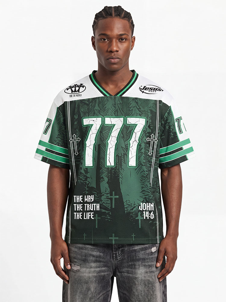 Way of Life Graphic Mesh Jersey