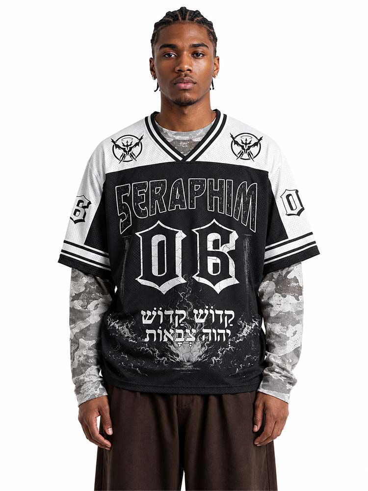 Radiant Eye Graphic Mesh Jersey
