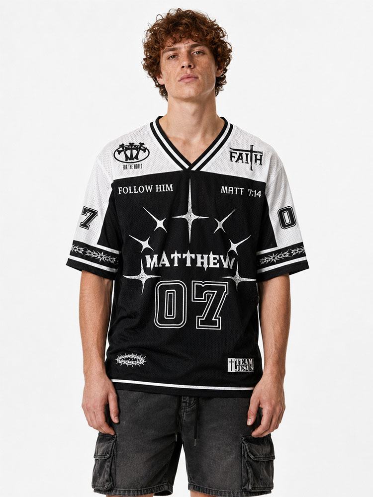 Hard Road Graphic Mesh Jersey