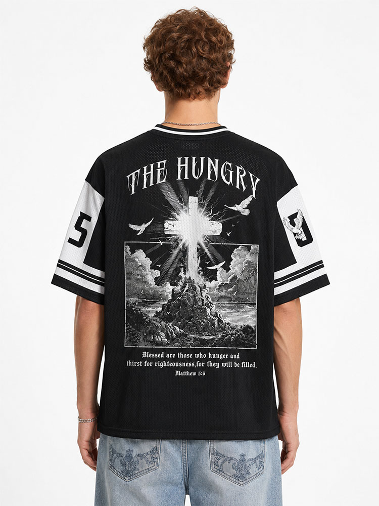 The Hungry Graphic Mesh Jersey