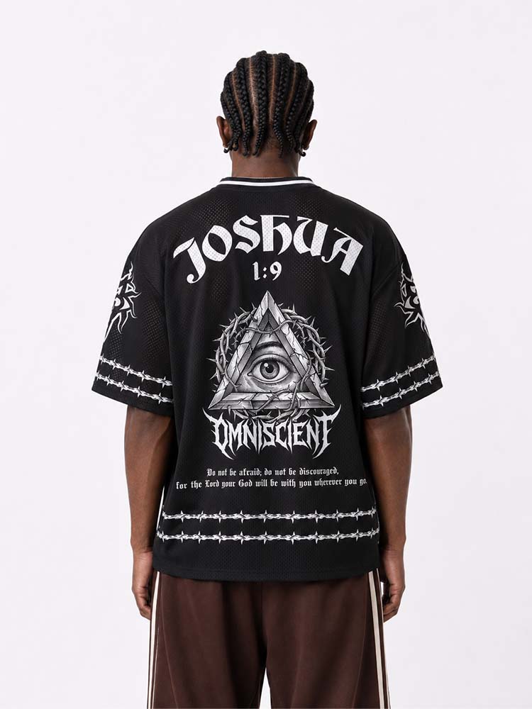 Fearless Eye Wing Graphic Mesh Jersey
