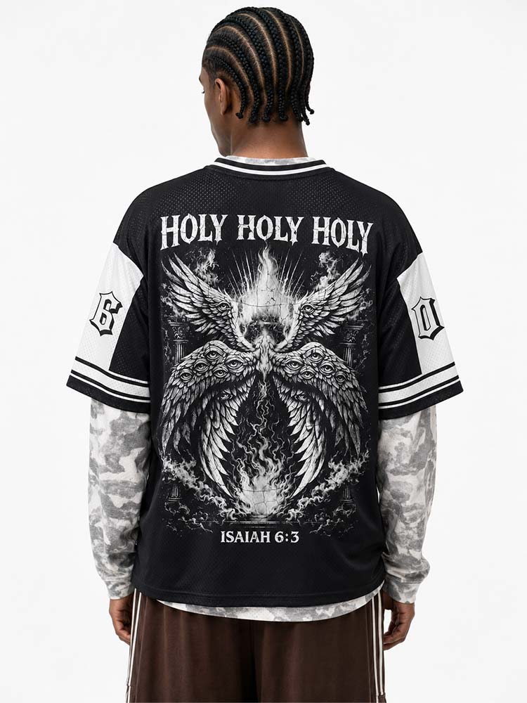Radiant Eye Graphic Mesh Jersey