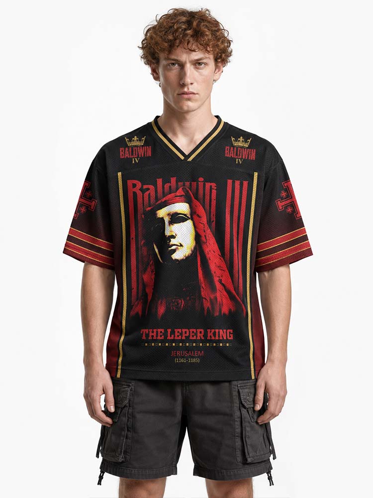 Masked King Graphic Mesh Jersey