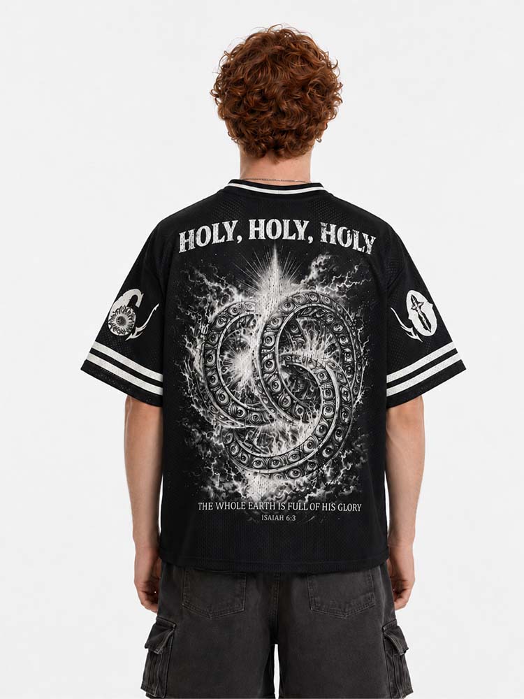 Radiant Eye Graphic Mesh Jersey