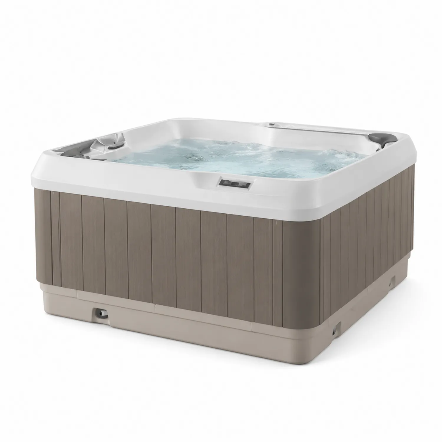 Jacuzzi cuadrado 200x200x90 cm plástico reforzado